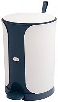 Контейнер для мусора Sтилъ с педалью 7 л синий 7 синий в Тюмени Контейнер для мусора Sтилъ с педалью 7 л синий 7 синий в Тюмени