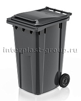 Контейнер для мусора 240 л серый облегченный 240 серый в Тюмени