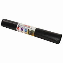 Мешки для мусора 240 л, черные, в рулоне 5 шт., ПВД 80 мкм, 1400х900 мм, LAIMA, 605339 в Тюмени