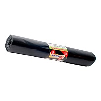 Мешки для мусора 240 л, черные, в рулоне 5 шт., ПВД 80 мкм, 1300х900 мм, МЕШКОFF, 4217 в Тюмени