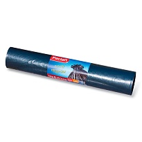 Мешки для мусора 240 л, черные, в рулоне 20 шт., ПВД 35 мкм, 1400х900 мм, PACLAN Big&Strong, 600823 в Тюмени