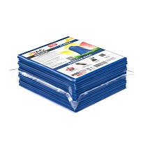 Мешки для мусора 160 л, синие, в пачке 10 шт., ПВД, 40 мкм, 900х1100 мм, i-Bag в Тюмени