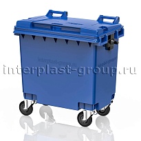 Мусорный контейнер 770 л голубой 770 голубой в Тюмени